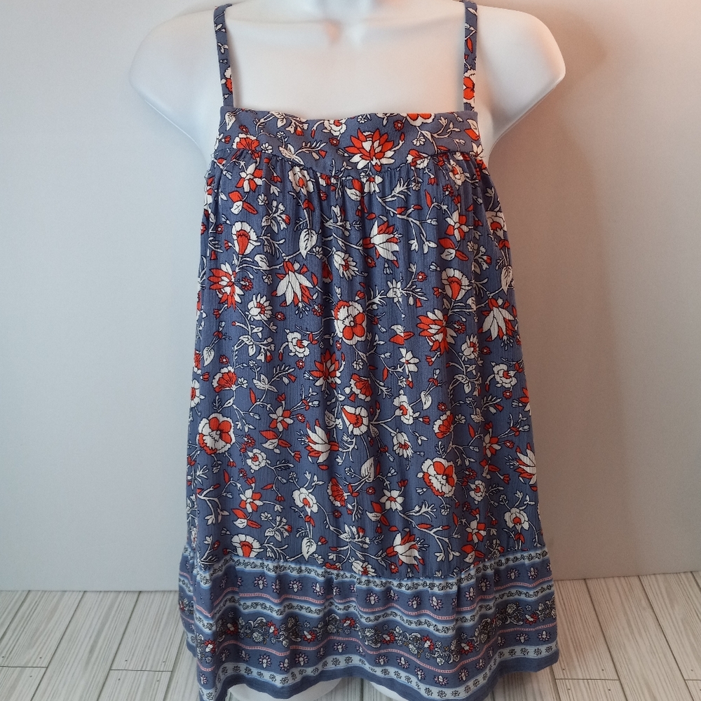 Old Navy Boho Floral Swing Tank Top